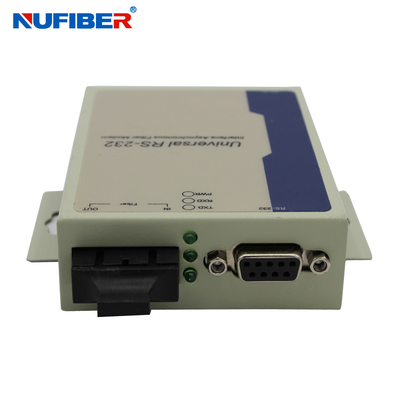 Milímetro 2km Rs232 ao certificado do CE do modem da fibra do conversor da fibra ótica